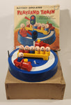 Vintage 1970s Gakken Frankonia Item No. 1522 Playland Train Battery Operated Toy with Box