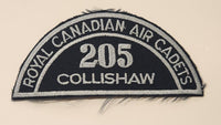 Royal Canadian Air Cadets 205 Collishaw (Nanaimo) Embroidered Shoulder Title Patch Badge