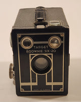 Vintage Kodak Brownie Six 20 Target Black Box Camera Made in Canada