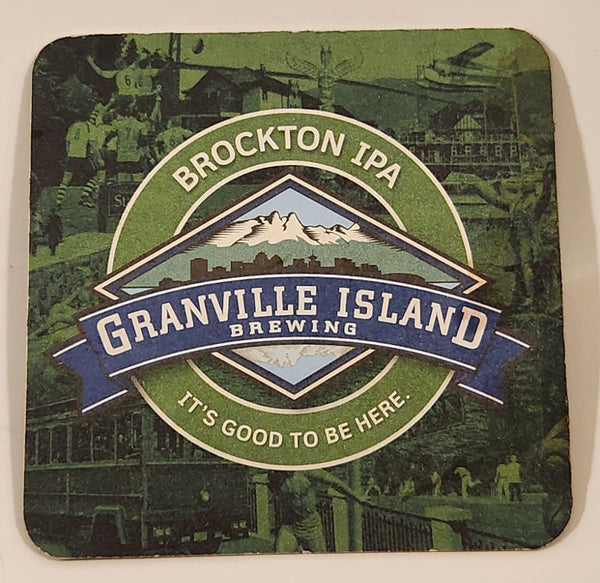 Granville Island Brewing Brockton IPA It's Good To Be Here Paper Beverage Drink Coaster