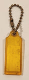 Vintage Car Auto Dealership Vehicle ID Plastic Keychain