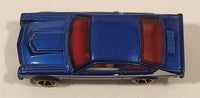 2010 Hot Wheels Faster Than Ever Custom V-8 Vega Blue Die Cast Toy Muscle Car Vehicle