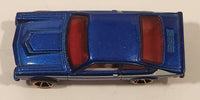 2010 Hot Wheels Faster Than Ever Custom V-8 Vega Blue Die Cast Toy Muscle Car Vehicle