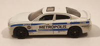 2016 Hot Wheels Batman v Superman '11 Dodge Charger R/T Police White Die Cast Toy Car Vehicle