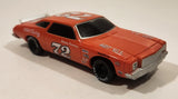 1992 Legends of Racing 1973 Chevrolet Malibu #72 Benny Parsons Orange 1:43 Scale Die Cast Toy Race Car Vehicle Made in China
