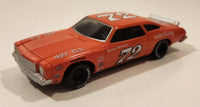 1992 Legends of Racing 1973 Chevrolet Malibu #72 Benny Parsons Orange 1:43 Scale Die Cast Toy Race Car Vehicle Made in China