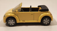 1997 New Ray Open Top Collection No. 48492 Volkswagen Beetle Yellow 1:43 Scale Die Cast Toy Car Vehicle