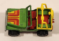 Majorette No. 290 & No. 244 Jeep CJ 4x4 Green 1/54 Scale Die Cast Toy Car Vehicle