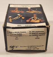 Les Jeux Scorpion Games Wood and Metal Brain Teaser Game Model C in Box