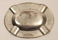 Vintage Souvenir of Canada Engraved Map and Landmarks Metal Cigarette Ashtray