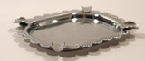 Vintage Engraved Scotland Map Four Slot Metal Cigarette Ashtray Made in England