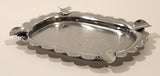 Vintage Engraved Scotland Map Four Slot Metal Cigarette Ashtray Made in England