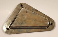 Vintage Obtuse Triangle Three Slot Silver Plated Cigarette Ashtray