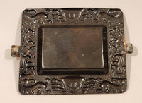 Vintage Peru Peruvian Incan Alpaca Copper and Silver Metal Cigarette Ashtray
