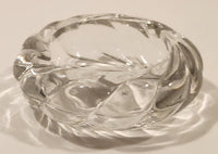 Vintage Spiral 3" Glass Cigarette Ashtray