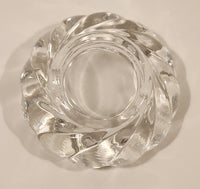 Vintage Spiral 3" Glass Cigarette Ashtray