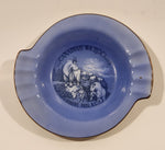 Vintage The Canadian Rockies Rogers Pass B.C. Porcelain Ashtray Made Japan