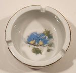 Vintage 1979 Designers Collection Bluebird Fine Porcelain Cigarette Ashtray Made Japan