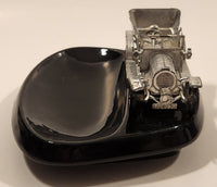Rare Vintage Lesney Matchbox Y-16 1904 Spyker Car Black Ceramic Ashtray