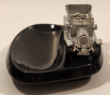 Rare Vintage Lesney Matchbox Y-16 1904 Spyker Car Black Ceramic Ashtray