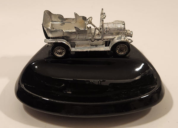 Rare Vintage Lesney Matchbox Y-16 1904 Spyker Car Black Ceramic Ashtray