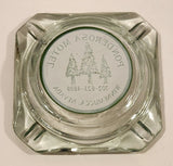 Vintage Ponderosa Motel Winnemucca Nevada Clear Glass Cigarette Ashtray