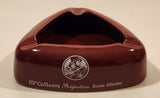Vintage Wade England McCallum's Perfection Scots Whiskey Red Triangular Ashtray