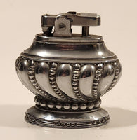 Vintage 1945-1951 Fisher Chrome Table Top Lighter Made in Occupied Japan