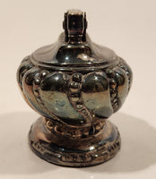 Vintage 1952 Ronson Crown Art Deco Chrome Table Top Lighter