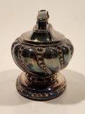 Vintage 1952 Ronson Crown Art Deco Chrome Table Top Lighter