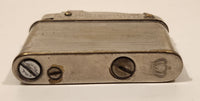 Vintage Crown Engraved Lighter with Safety Lock