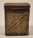 Vintage Imperial Tobacco Canada D. Ritchie & Co Old Chum Virginia Flake Cut Tobacco 1/2 Lb Tin Metal Container