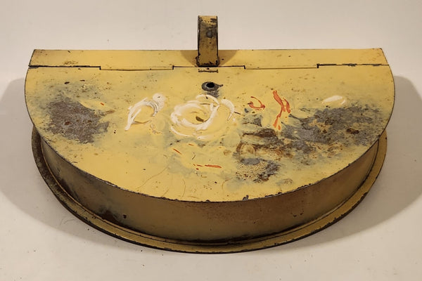 Antique Silent Butler Crumb Catcher Metal Table Dust Pan Sweeper Tray&nbsp;