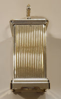 Vintage Hermle Quartz 5" Tall Brass Carriage Clock Made in Germany