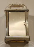 Vintage Hermle Quartz 5" Tall Brass Carriage Clock Made in Germany