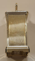 Vintage Hermle Quartz 5" Tall Brass Carriage Clock Made in Germany