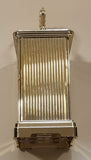 Vintage Hermle Quartz 5" Tall Brass Carriage Clock Made in Germany