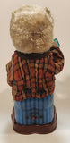 Vintage 1960s Blushing Willy Animated Bartender Tin Litho 10 1/4" Tall Battery Operated Electro Toy NEEDS REPAIR