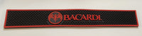 2008 Bacardi Rum Bat Logo Black and Red Heavy Rubber Drink Spill Mat