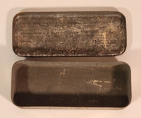 Antique 1930s Oxo Brand Cubes Red Tin Metal Container