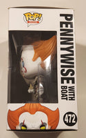 2017 Funko Pop! Movies #472 IT Pennywise With Boat Toy Vinyl Figure New in Box