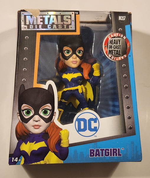 2016 WBEI DC Comics Die Cast Metals M357 Batgirl 4" Tall Toy Figure New in Box (Box Damage)