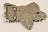 Fox Racing Black Enamel Metal Belt Buckle