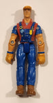 2000 Tonka Mighty Motorized Tow Truck Driver 3 3/4" Tall Toy Action Figure