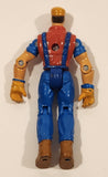 2000 Tonka Mighty Motorized Tow Truck Driver 3 3/4" Tall Toy Action Figure