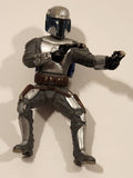 2007 LFL Star Wars Jango Fett 3" Tall Toy Action Figure Gun Damage