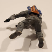 2007 LFL Star Wars Jango Fett 3" Tall Toy Action Figure Gun Damage