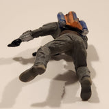 2007 LFL Star Wars Jango Fett 3" Tall Toy Action Figure Gun Damage