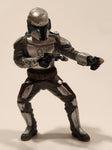 2007 LFL Star Wars Jango Fett 3" Tall Toy Action Figure Gun Damage
