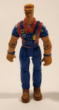 2000 Tonka Mighty Motorized Tow Truck Driver 3 3/4" Tall Toy Action Figure